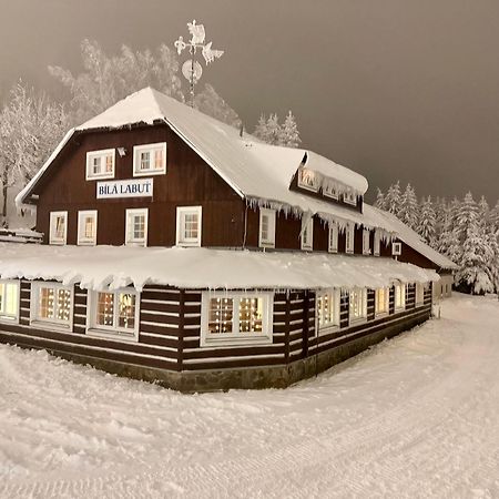 Hotel Horský hotýlek Bílá Labuť Pec pod Snezkou Esterno foto